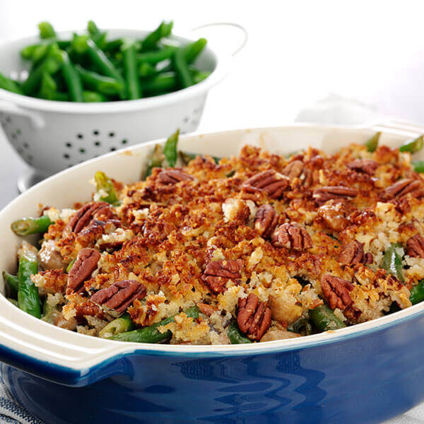 Fisher Nuts Recipe Pecan Crusted Green Bean Casserole
